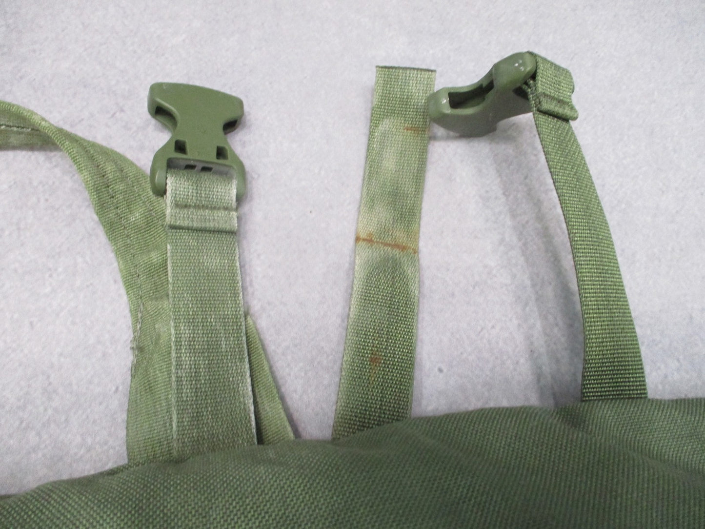 US Military Surplus Duffel Bag Olive Drab Heavy Duty Tactical Gear Side Zipper