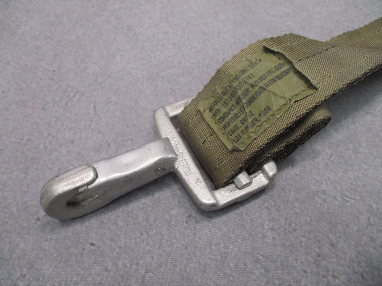 USGI Adjustable Attaching Strap Aerial Delivery NSN 1670-01-632-5101