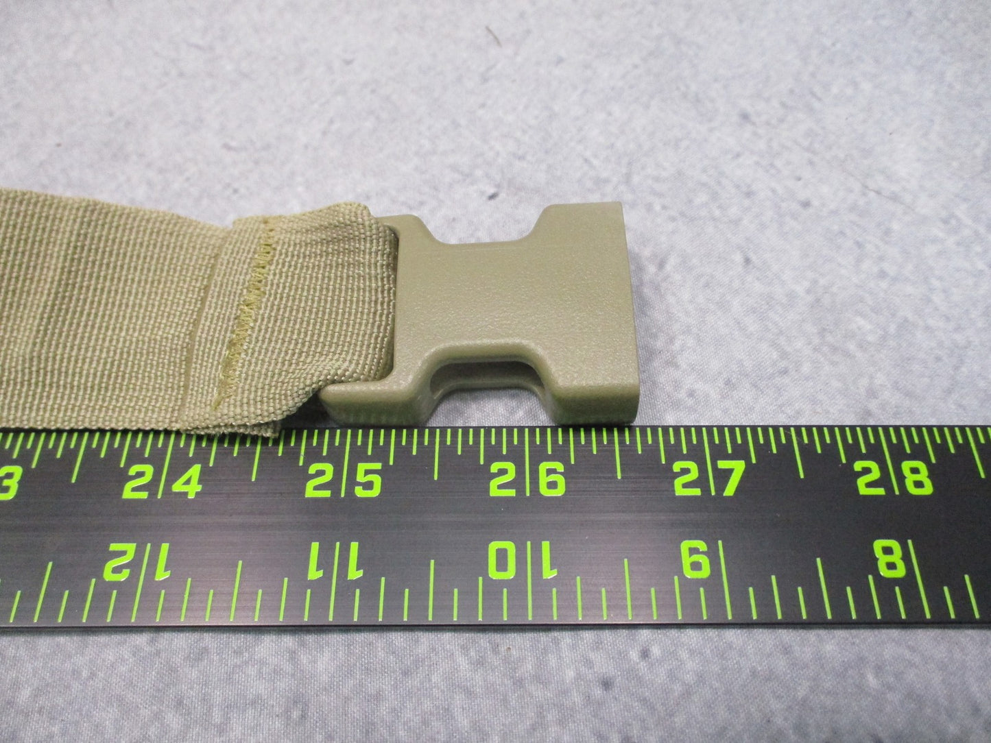 Genuine US Military MOLLE 4000 Compression Strap NSN 8465-01-673-3521 Tan