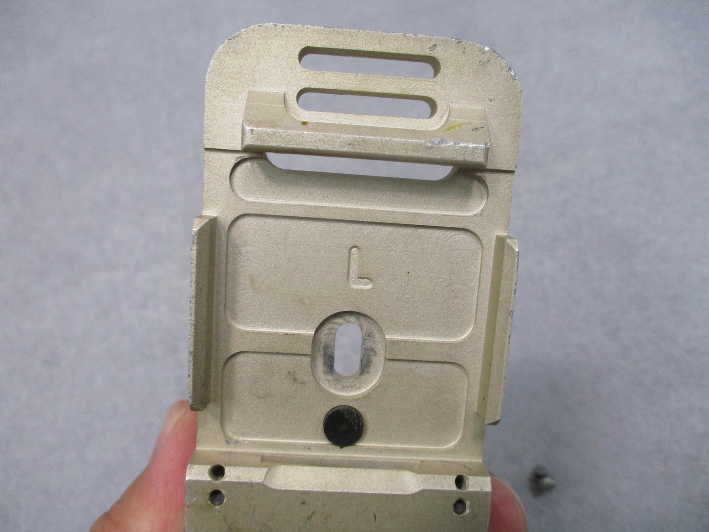 USGI ACH Helmet NVG Shroud Mounting Bracket Base Plate w Screws L Used