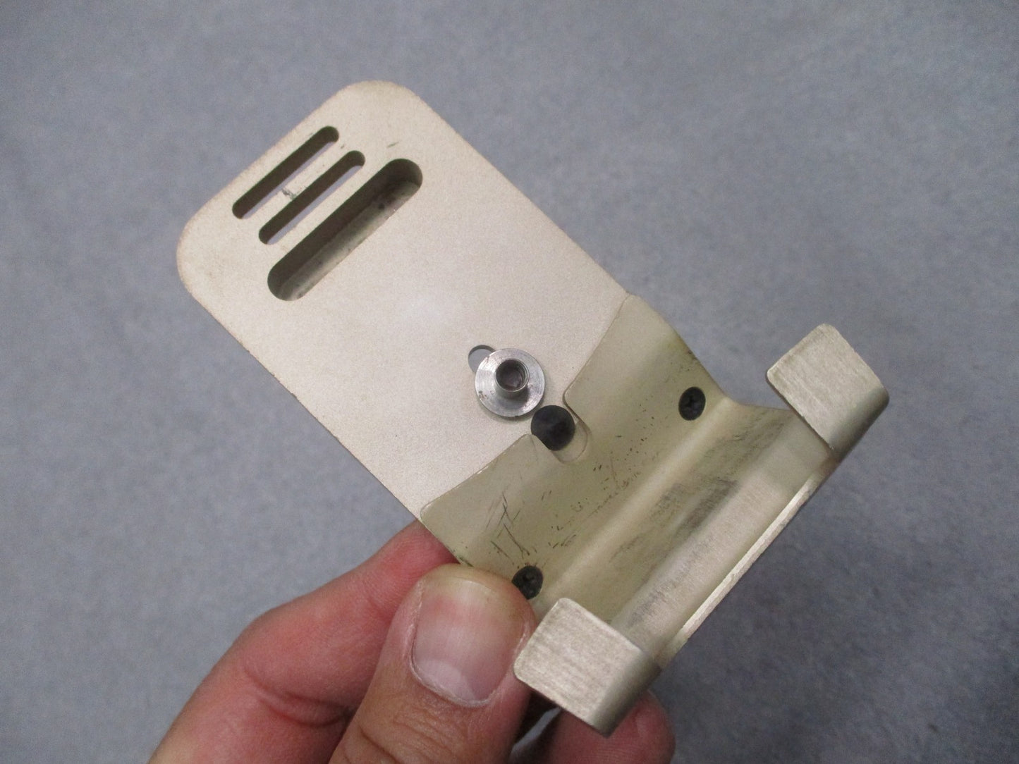 USGI ACH Helmet NVG Shroud Mounting Bracket Base Plate w Screws L Used