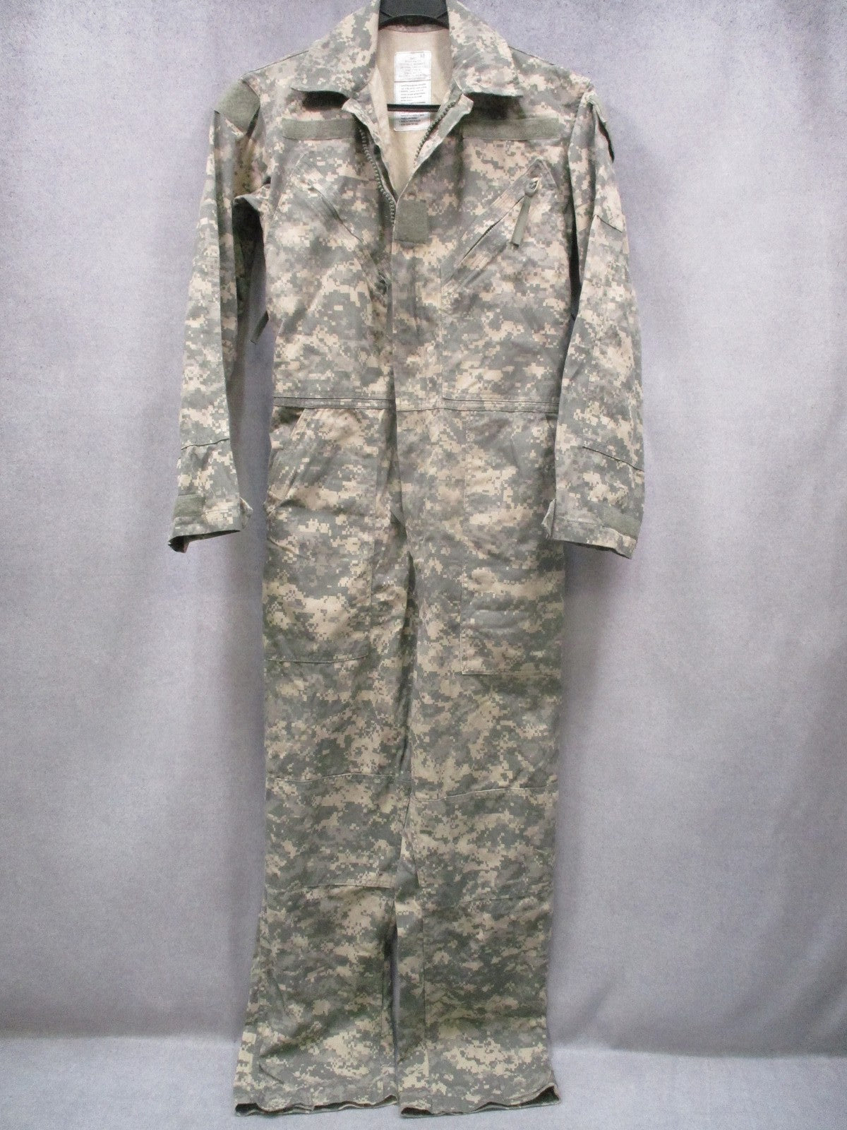 US Military Mechanics Coveralls UCP Camo Small 50/50 Cotton Nylon Twill Surplus