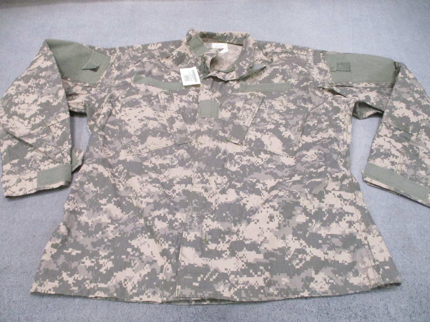 US Military ACU Coat Large Regular Digital Camo Flame Resistant Uniform Jacket