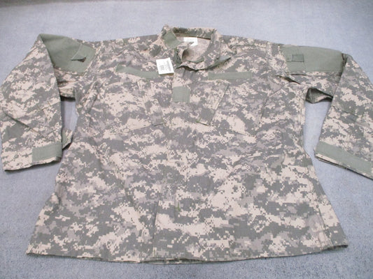 US Military ACU Coat Large Regular Digital Camo Flame Resistant Uniform Jacket