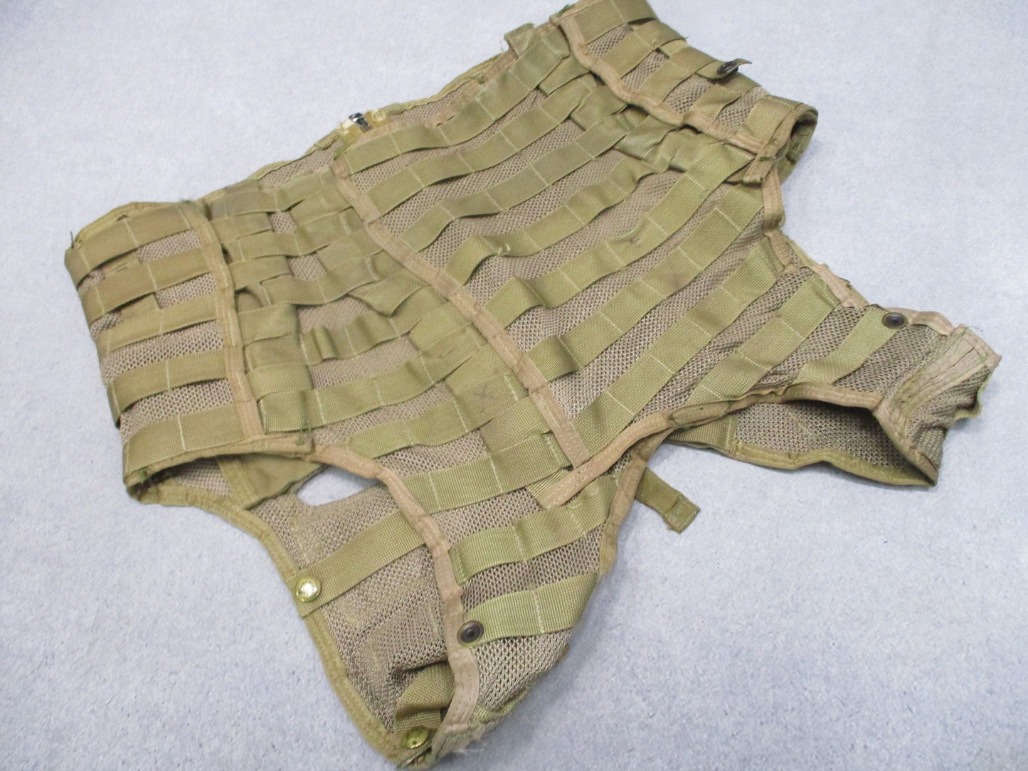USGI CMU-36/P Aircrew Survival Vest Coyote Brown MOLLE Scovill Zipper