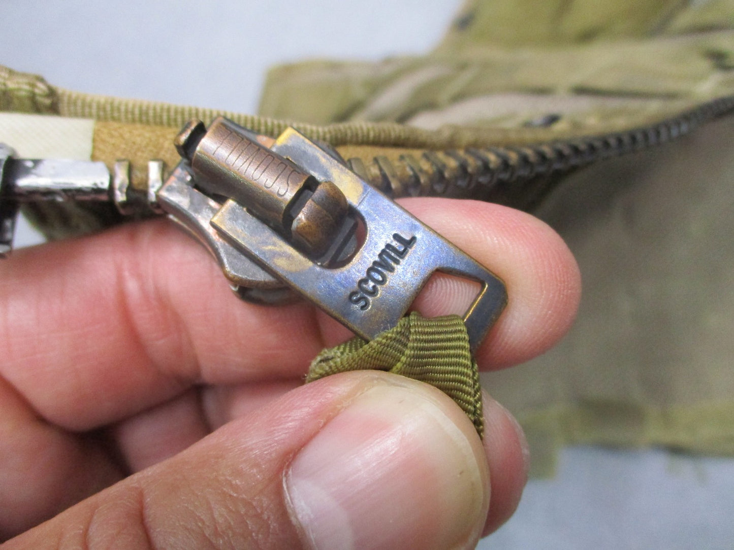 USGI CMU-36/P Aircrew Survival Vest Coyote Brown MOLLE Scovill Zipper