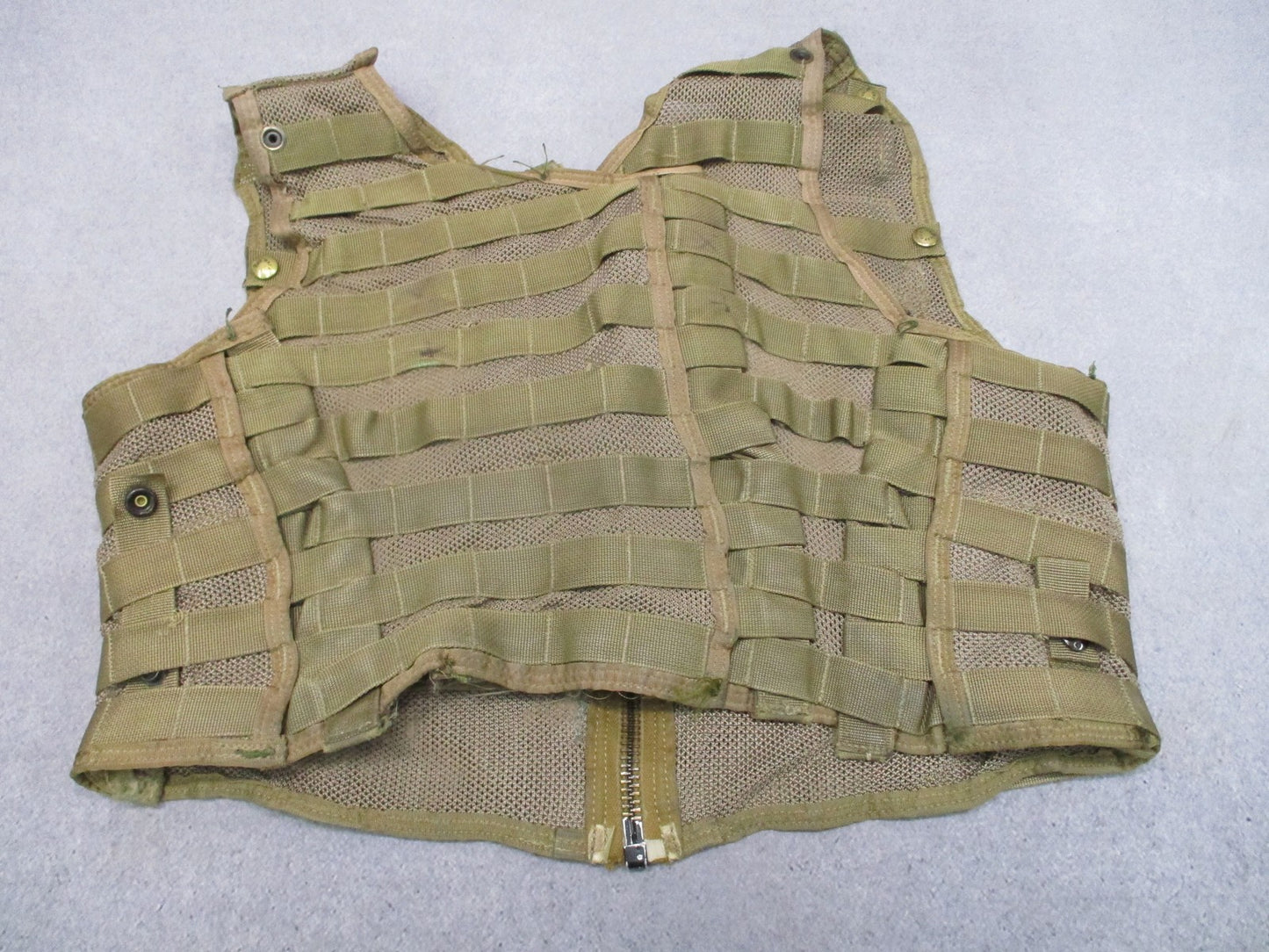 USGI CMU-36/P Aircrew Survival Vest Coyote Brown MOLLE Scovill Zipper