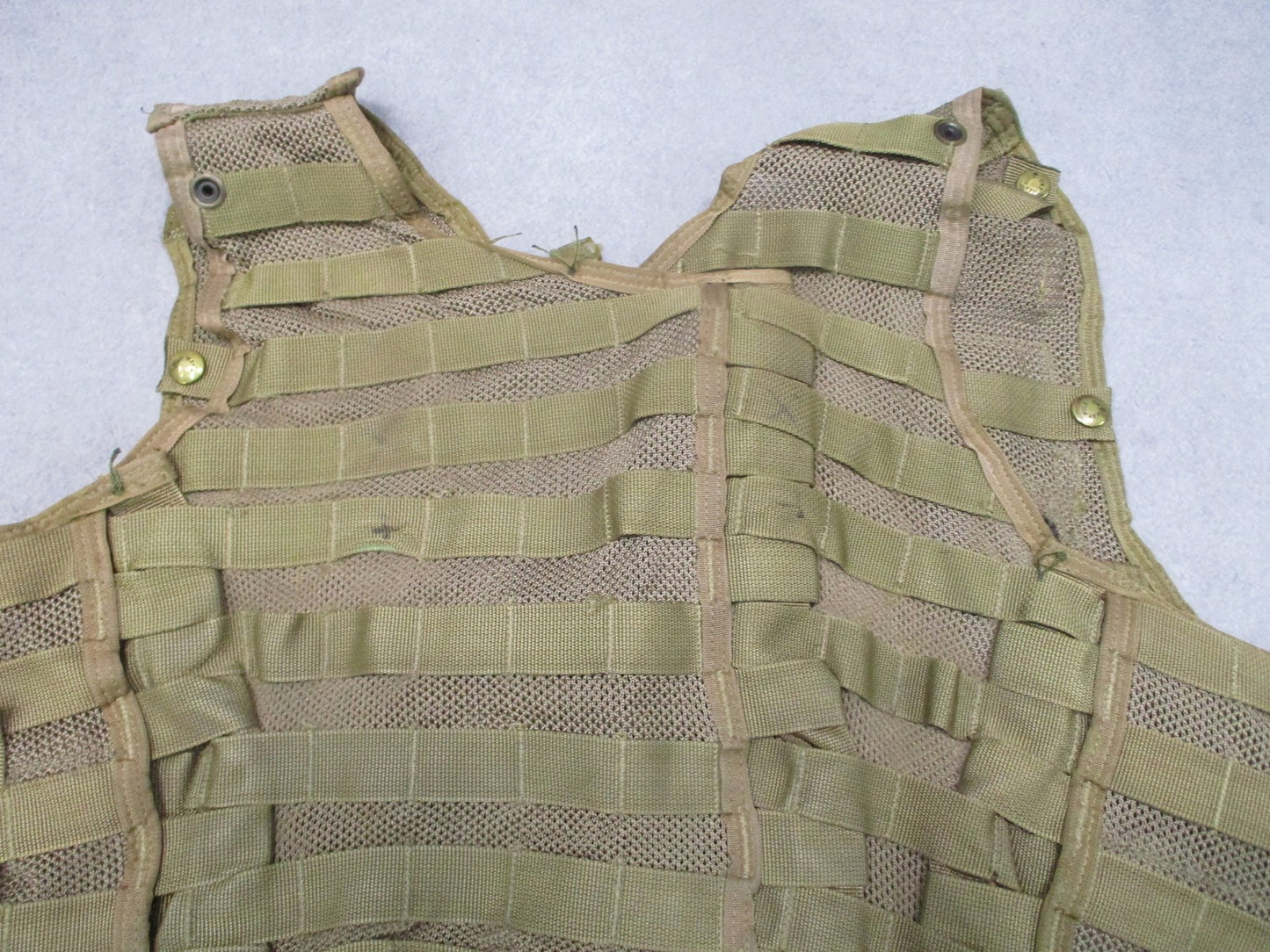 USGI CMU-36/P Aircrew Survival Vest Coyote Brown MOLLE Scovill Zipper