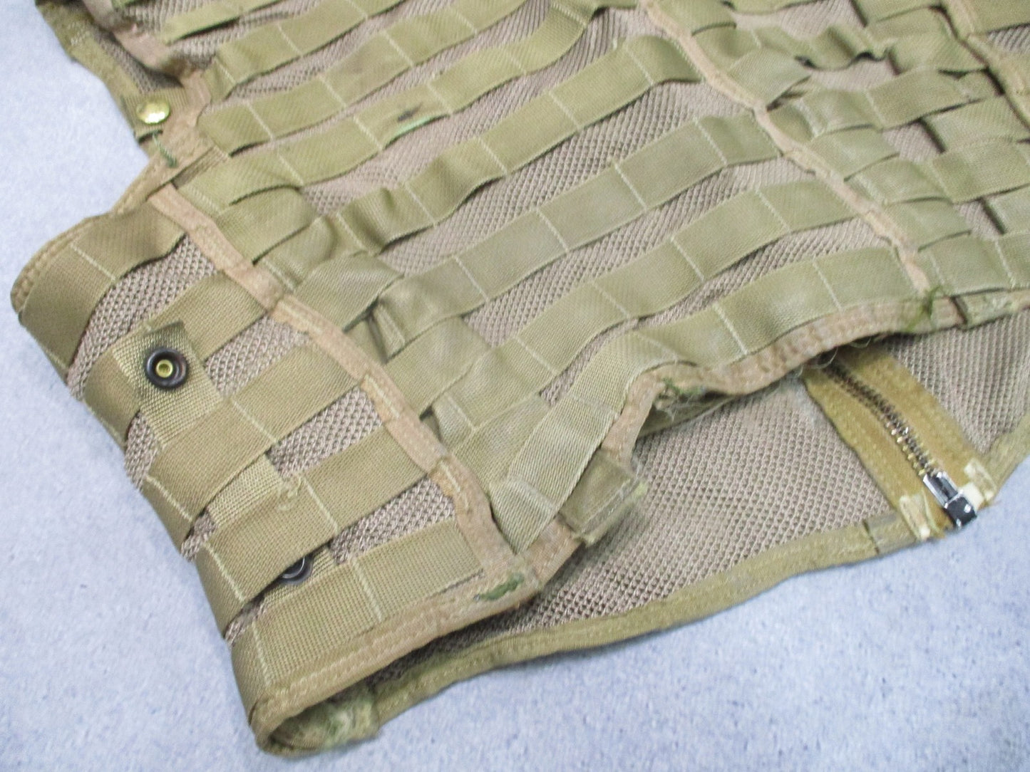 USGI CMU-36/P Aircrew Survival Vest Coyote Brown MOLLE Scovill Zipper