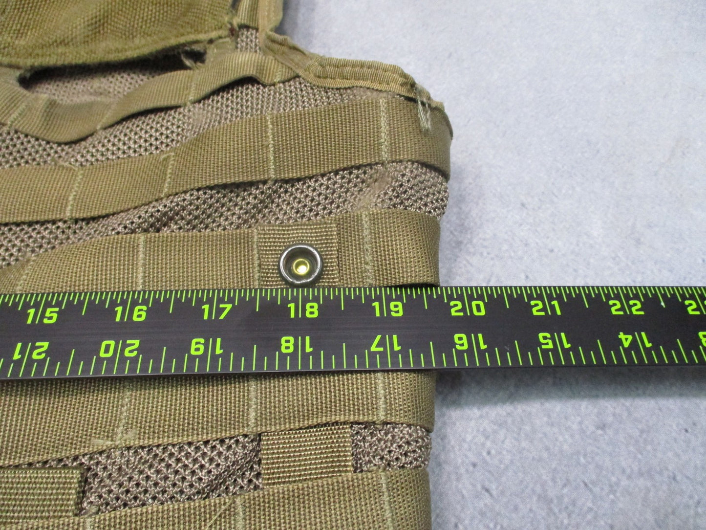 USGI CMU-36/P Aircrew Survival Vest Coyote Brown MOLLE Scovill Zipper