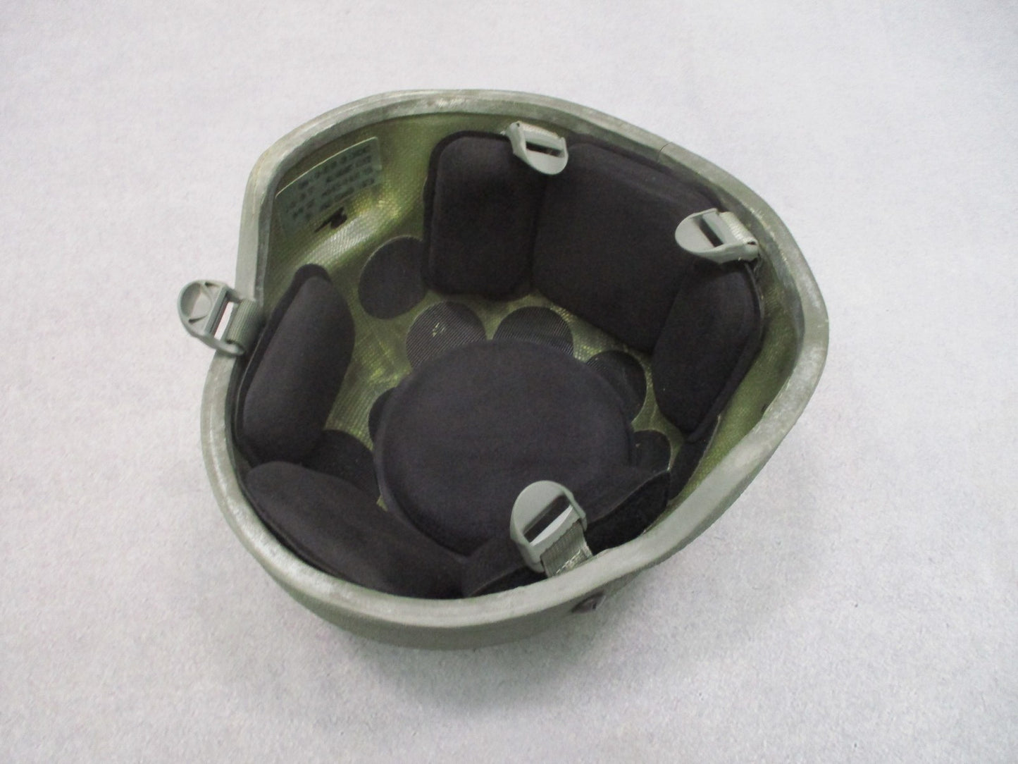 USGI Gentex ACH Advanced Combat Helmet Large Foliage Green 8470-01-529-6344