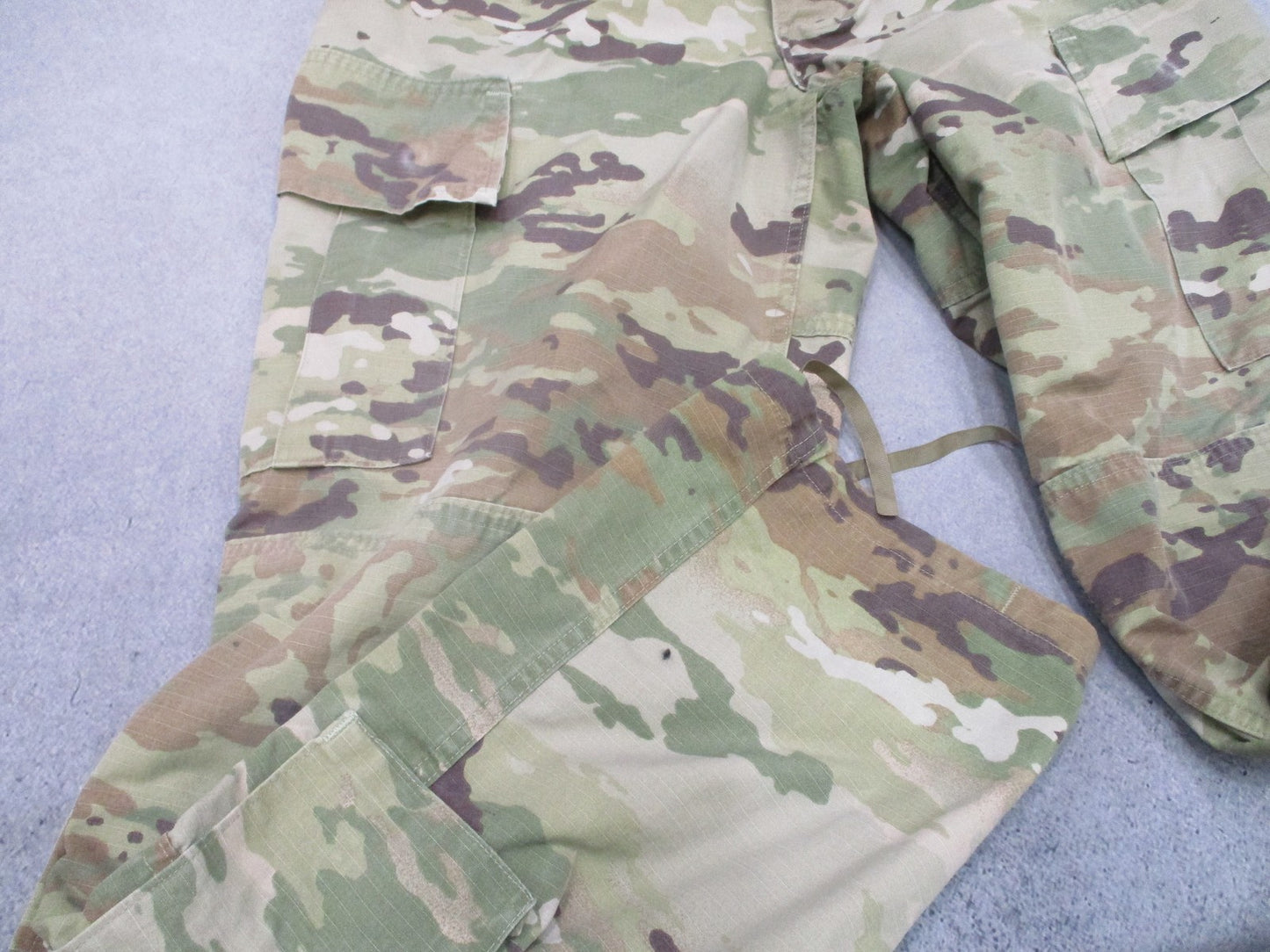 Army OCP ACU Trousers Large Long Scorpion W2 Camo Combat Pants Military Surplus