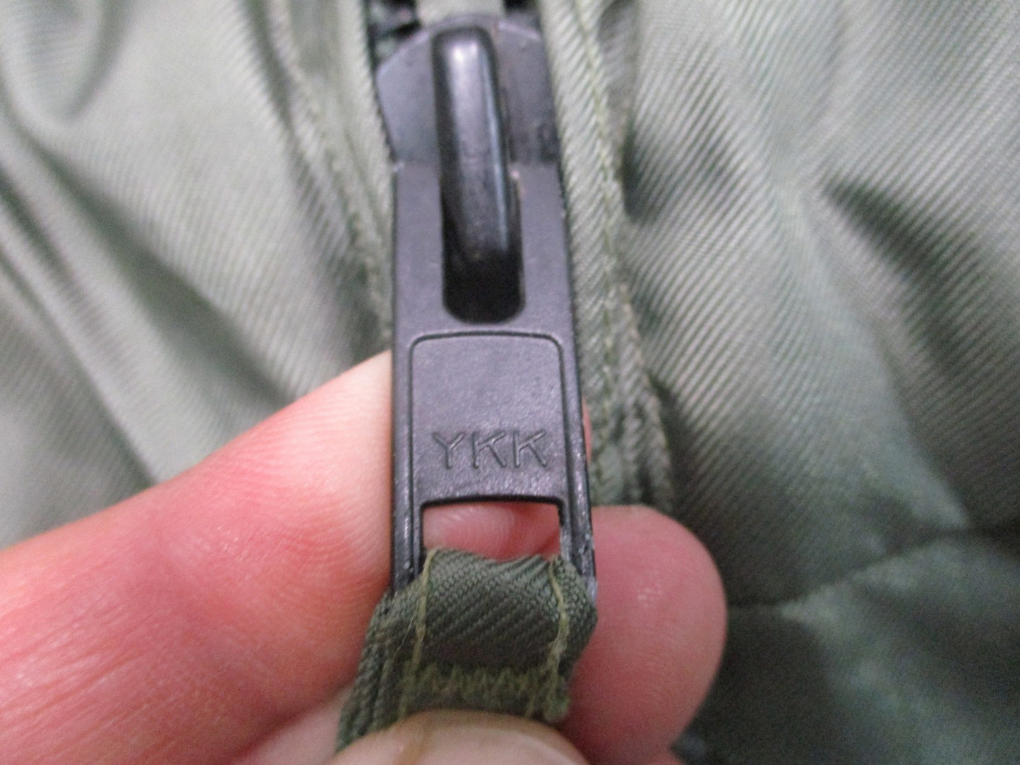 US Military CWU-45/P Flight Jacket Cold Weather Aramid Sage Green Large Surplus