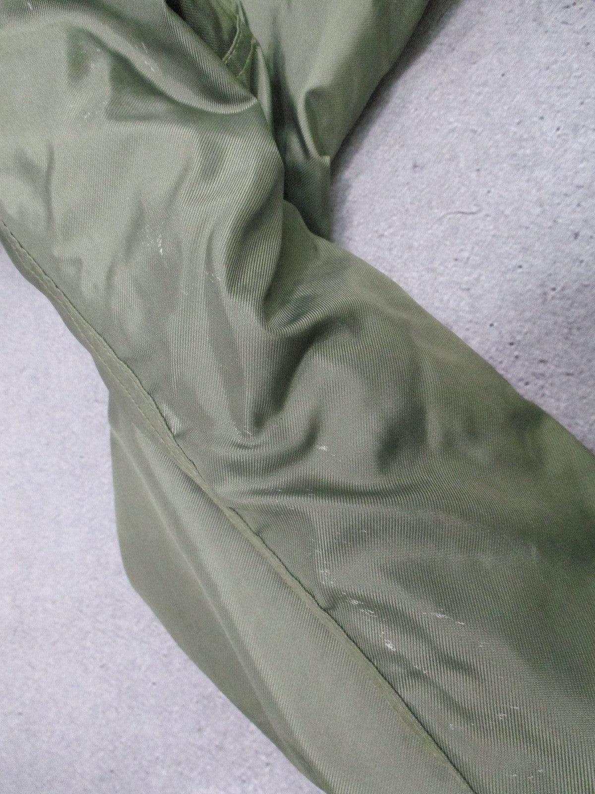 US Military CWU-45/P Flight Jacket Cold Weather Aramid Sage Green Large Surplus