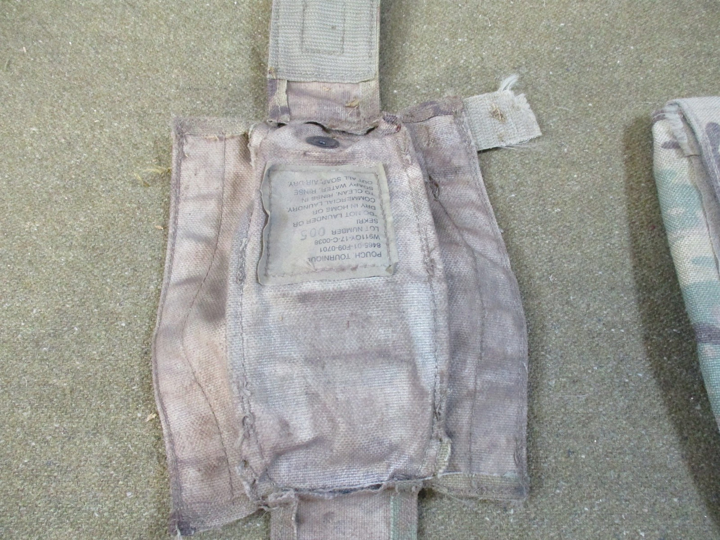 2x US Military Multicam Tourniquet Pouch MOLLE IFAK Medical Gear