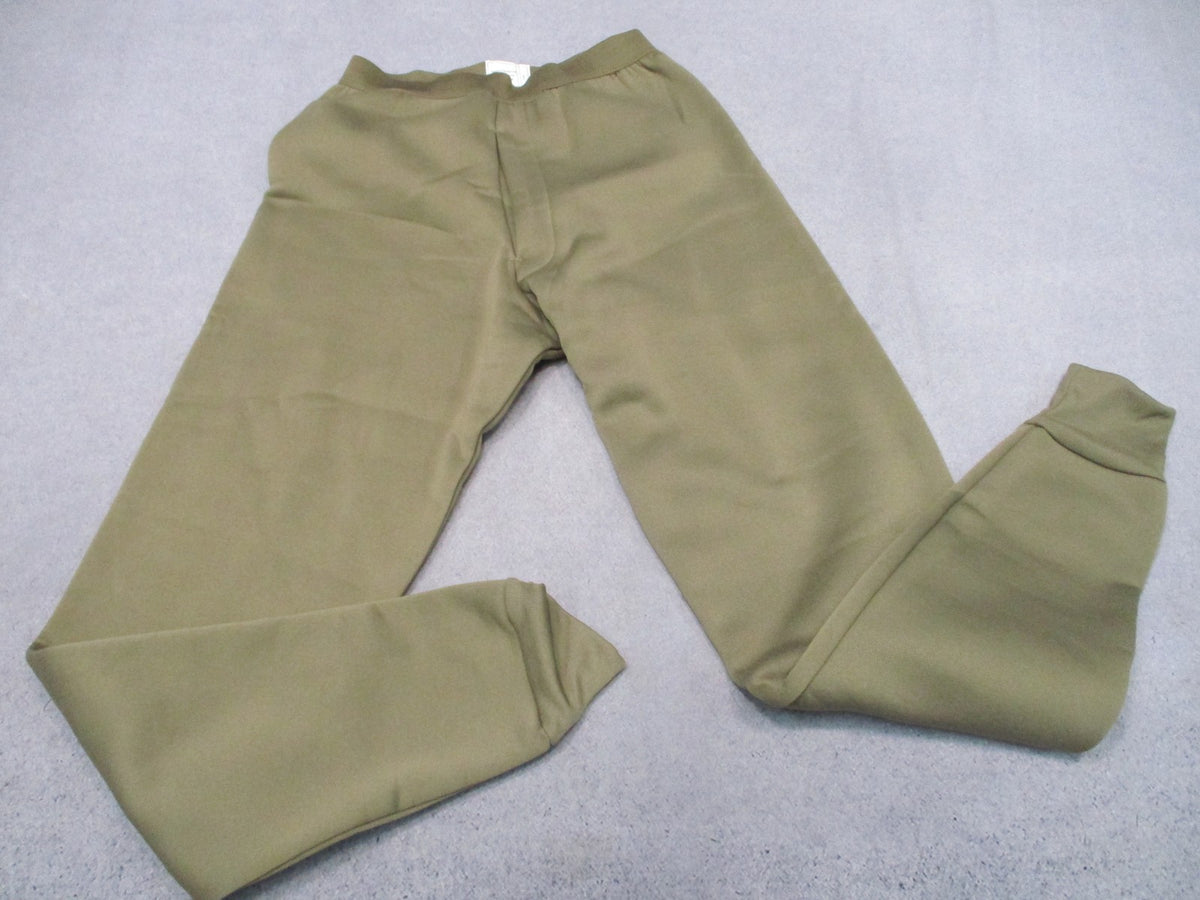Cold Weather Polypro Thermal Underwear Base Layer Set Small Top Bottom 100% Poly