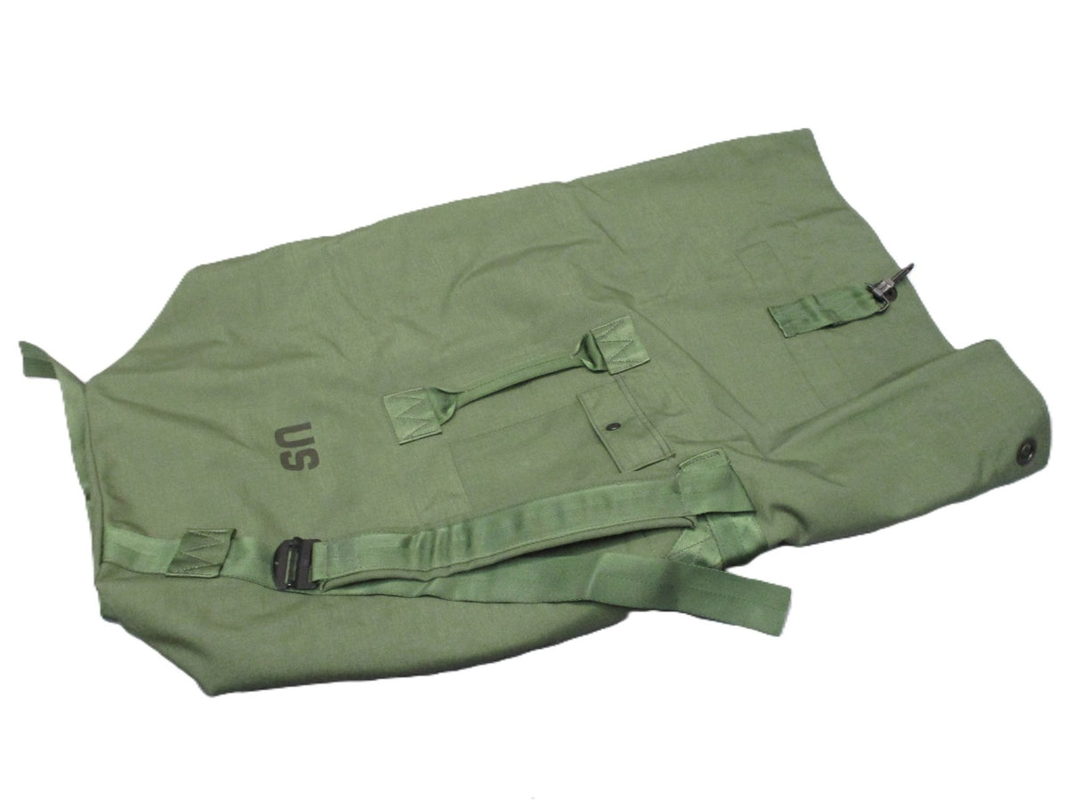 USGI Military Nylon Duffel Bag OD Green Deployment Sea Bag 8465-01-117-8699