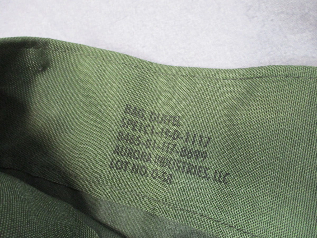 USGI Military Nylon Duffel Bag OD Green Deployment Sea Bag 8465-01-117-8699