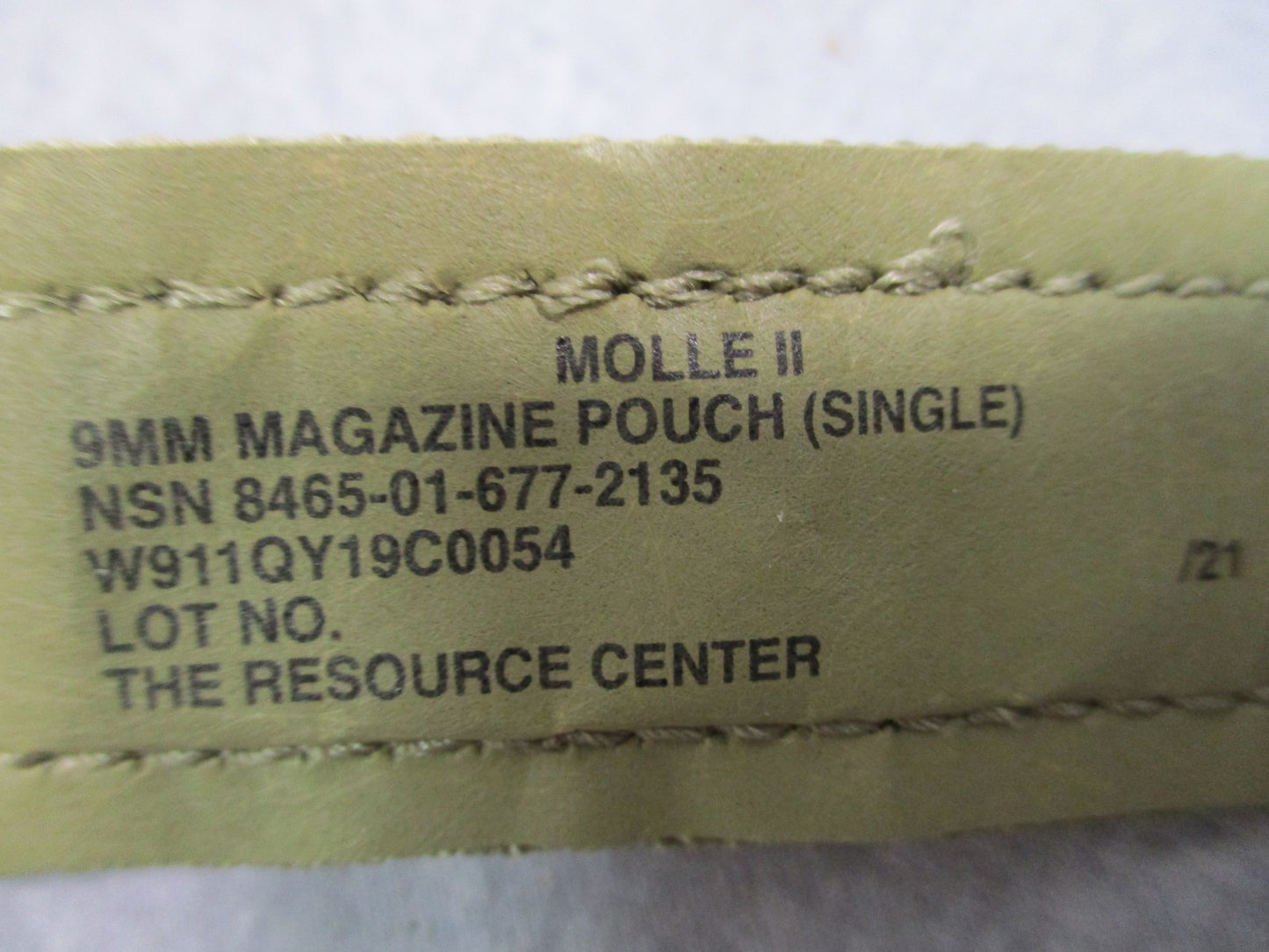 USGI MOLLE II 9MM Mag Pouch OCP Multicam Single Set of 2 NSN 8465-01-677-2136