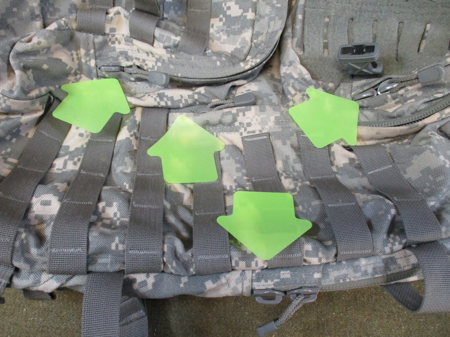 Spec-Ops Brand T.H.E. Assault Pack UCP ACU Camo Tactical Backpack 3 day pack