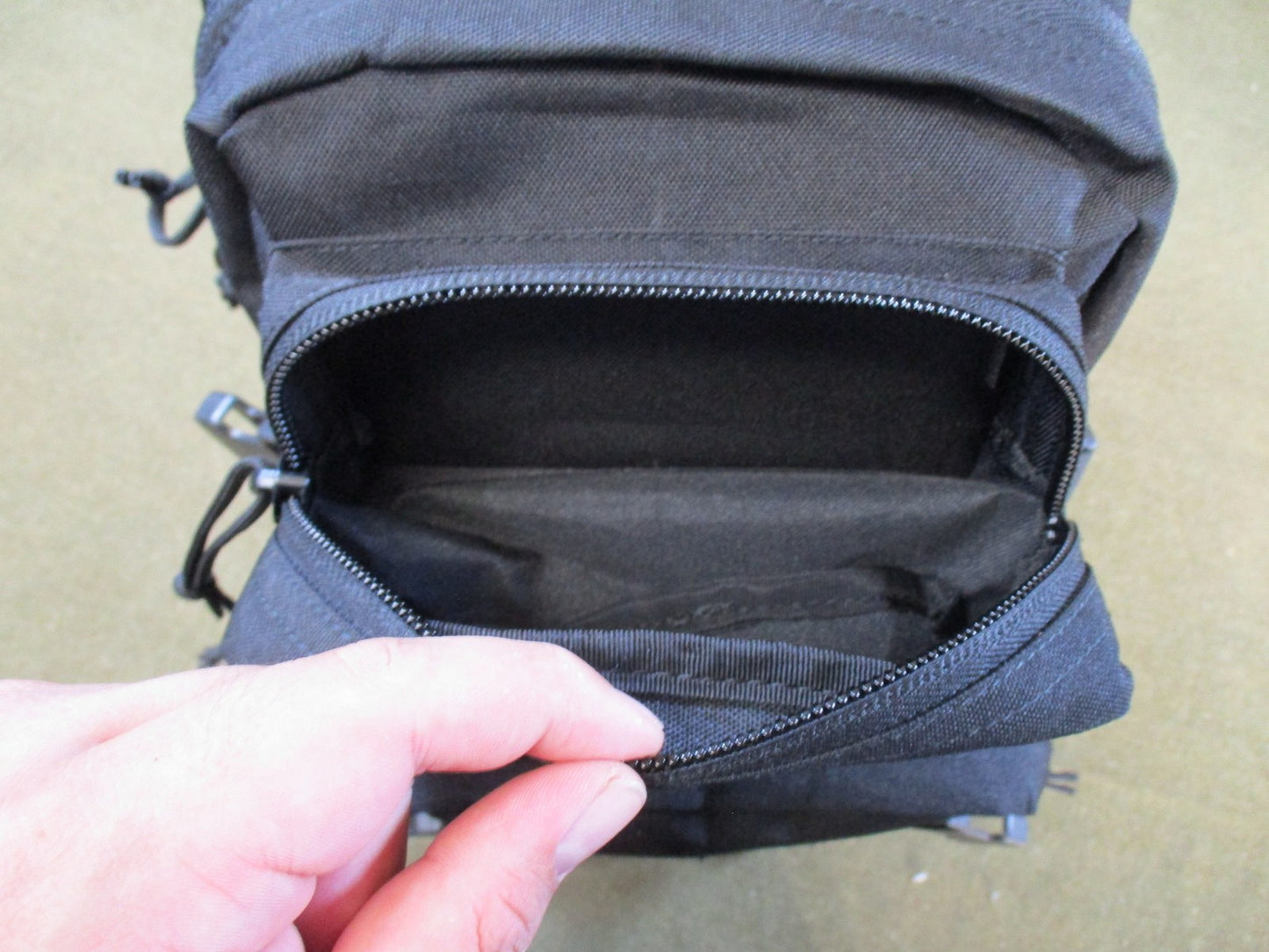 Elite First Aid Tactical Backpack MOLLE Black Duty Gear Bag day pack
