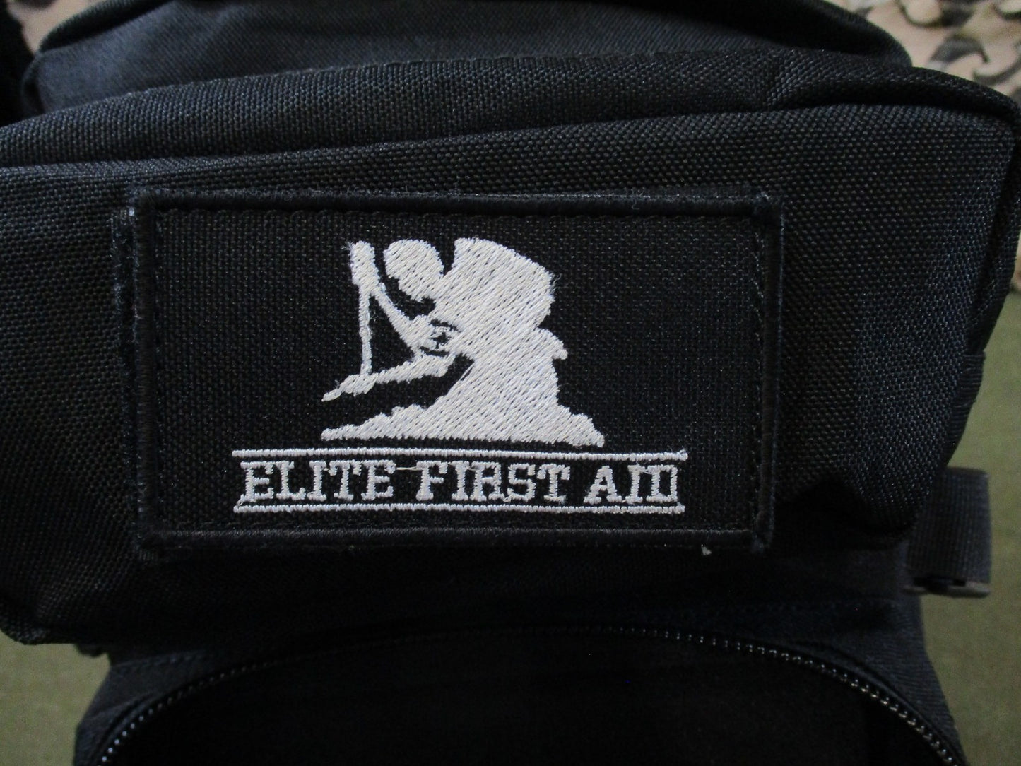Elite First Aid Tactical Backpack MOLLE Black Duty Gear Bag day pack