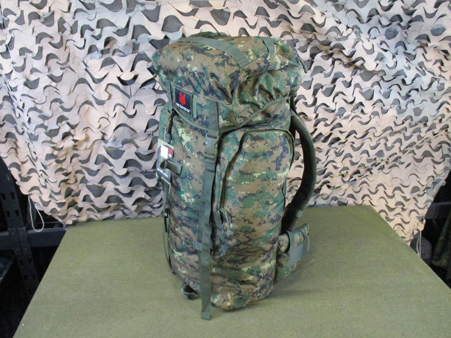 New Fox Tactical Rio Grande Pack 75L Digital Woodland Military Rucksack Backpack