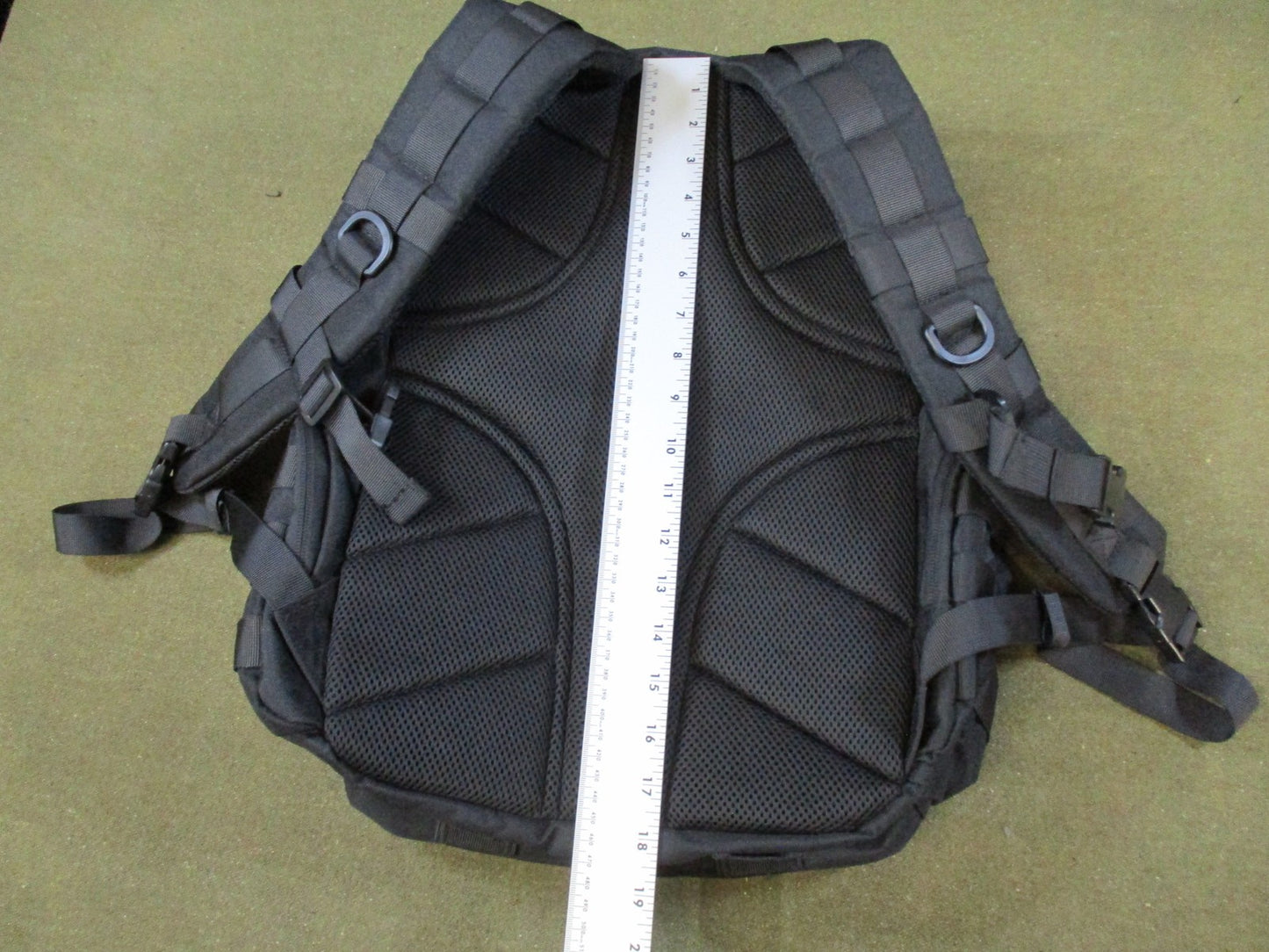 New Highland Tactical Crusher Backpack Black MOLLE Hydration