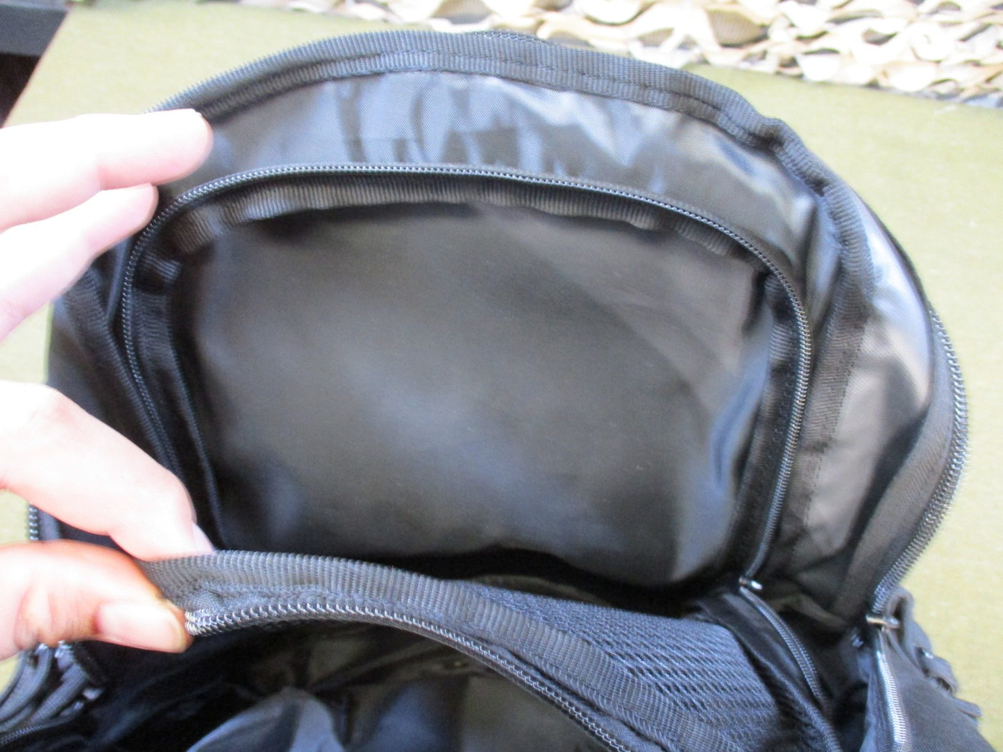 New Highland Tactical Crusher Backpack Black MOLLE Hydration