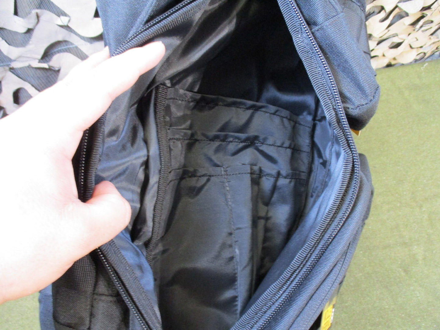 New Highland Tactical Crusher Backpack Black MOLLE Hydration