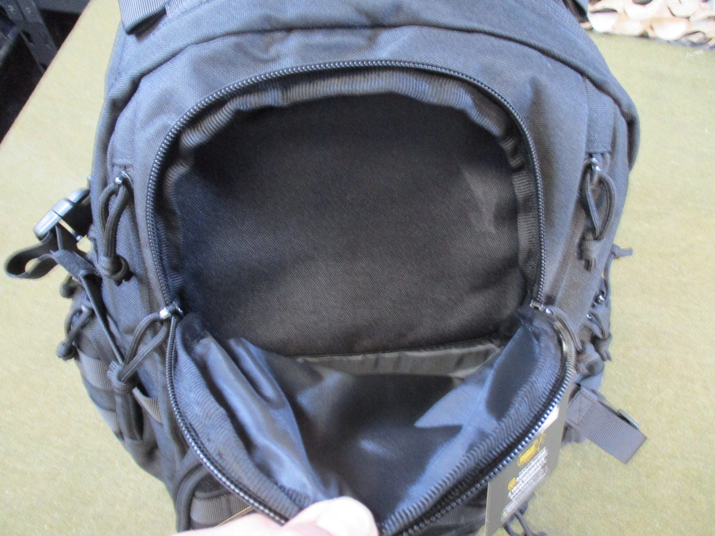 New Highland Tactical Crusher Backpack Black MOLLE Hydration