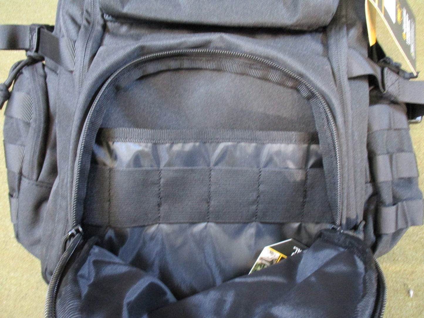 New Highland Tactical Crusher Backpack Black MOLLE Hydration