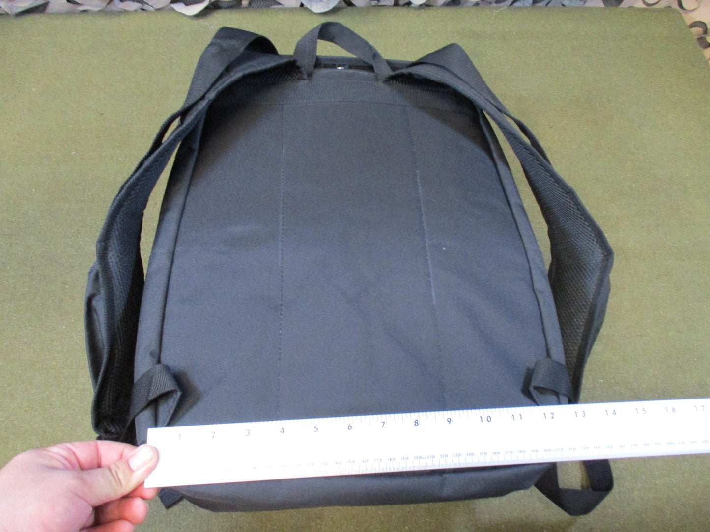 VISM guardian pack concealable armor vest concealed armor backpack black