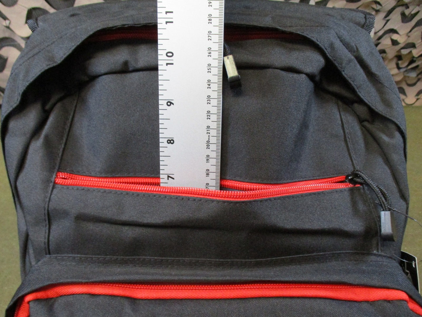 VISM guardian pack concealable armor vest concealed armor backpack black