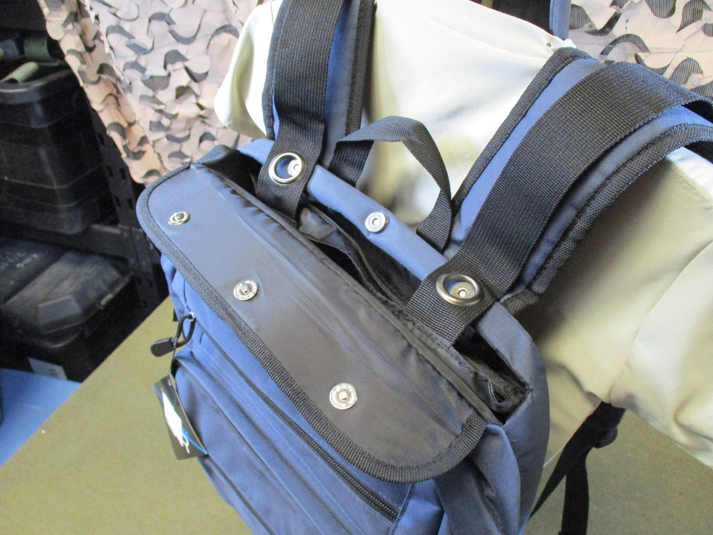 VISM guardian pack concealable armor vest concealed armor backpack
