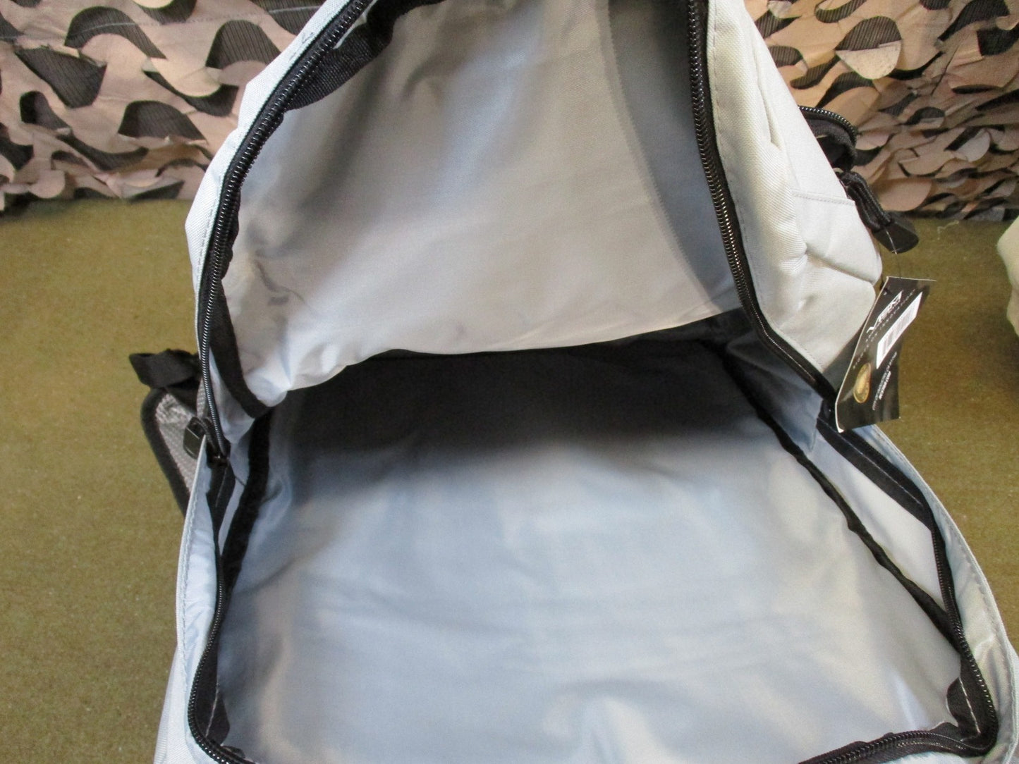 VISM guardian pack concealable armor vest concealed armor backpack white