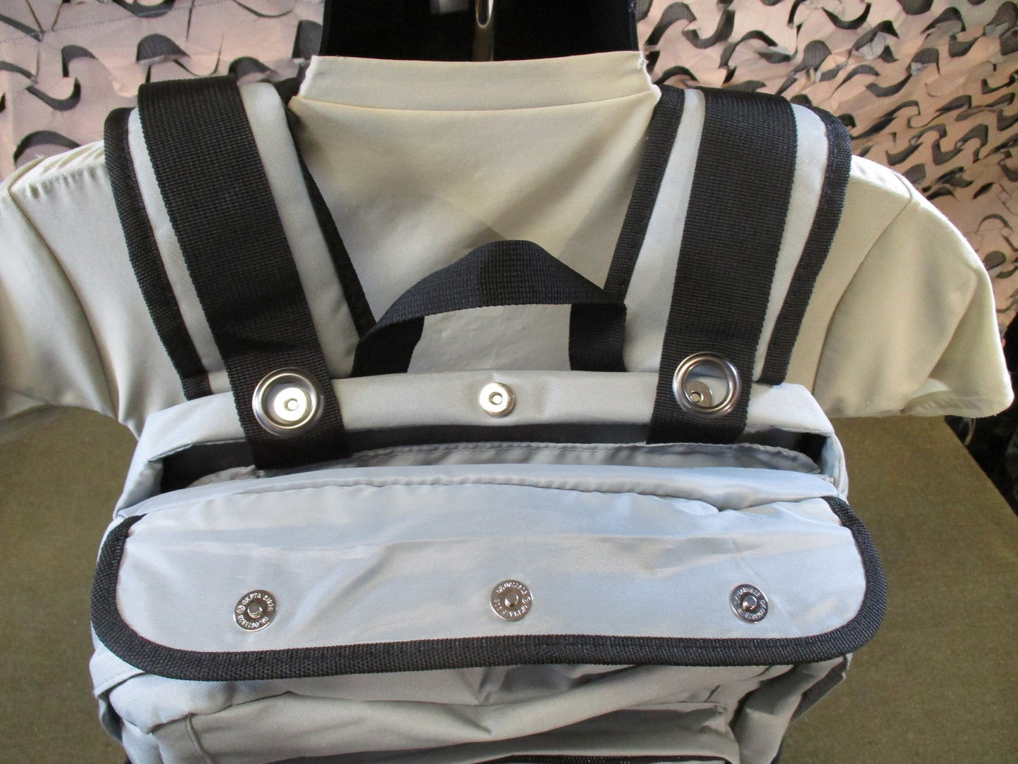 VISM guardian pack concealable armor vest concealed armor backpack white