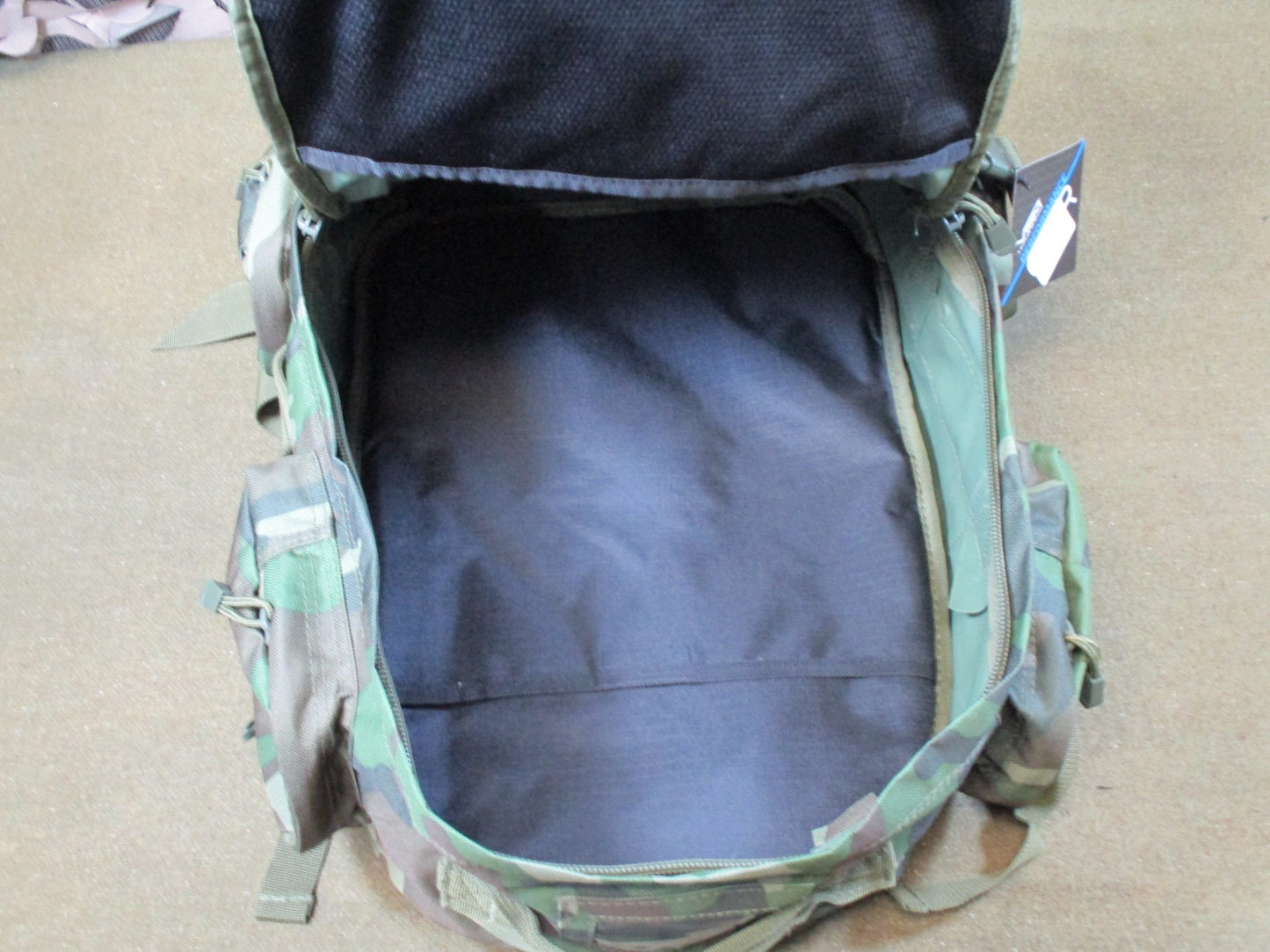 Vism Tactical Backpack Woodland Camo MOLLE Modular Military Style Bag New