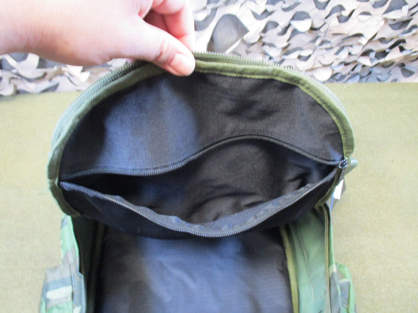 Vism Tactical Backpack Woodland Camo MOLLE Modular Military Style Bag New