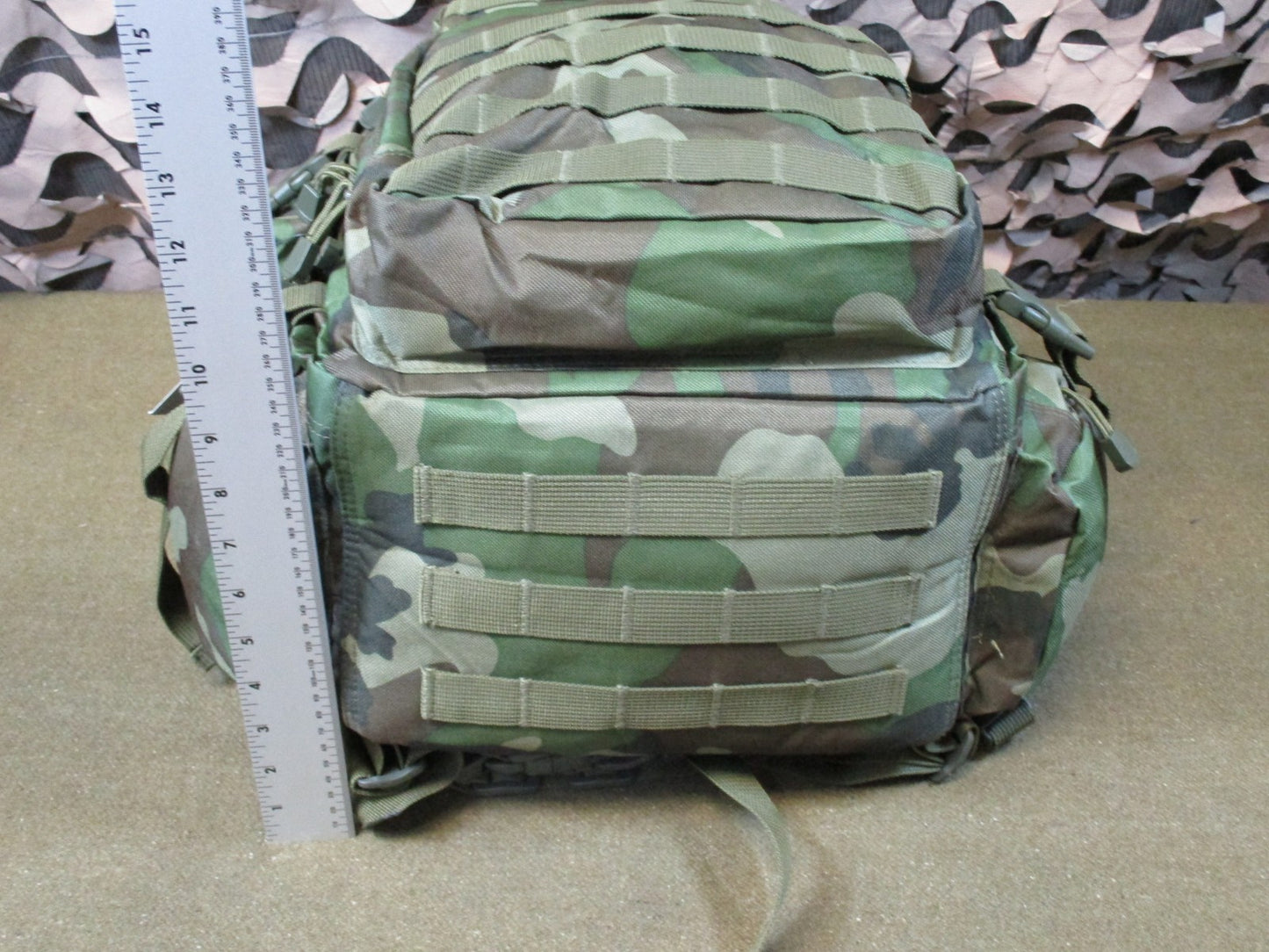 Vism Tactical Backpack Woodland Camo MOLLE Modular Military Style Bag New