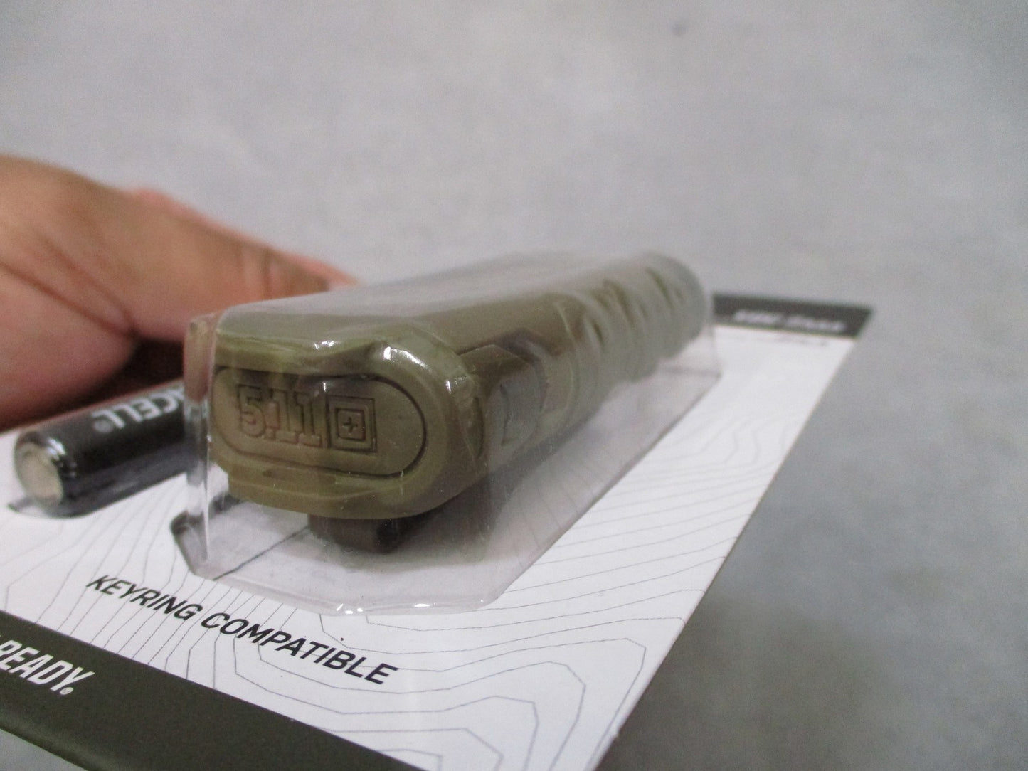 5.11 Tactical EDC 2AAA Flashlight 127 Lumens Water Resistant New w/ Batteries