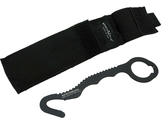 Benchmade Military Strap Cutter Rescue Tool Black w/ Sheath NSN 4240-01-566-3219