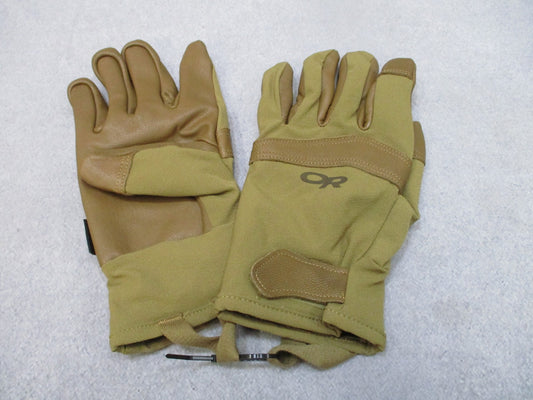 Outdoor Research AGS Convoy Gloves GORETEX Insulated Tactical Men's Large Coyote