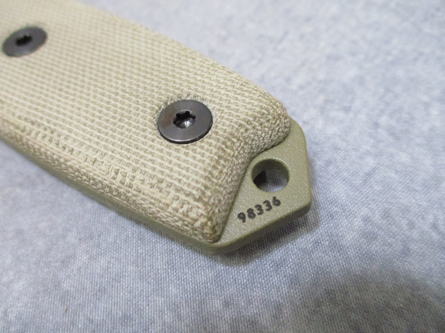 ESEE ESEE-3 Fixed Blade Knife Tan Micarta Handle Black Sheath USA Made