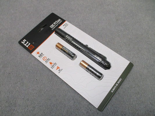 5.11 Tactical EDC PL2AAA Flashlight 107 Lumens IPX-4 Water Resistant New
