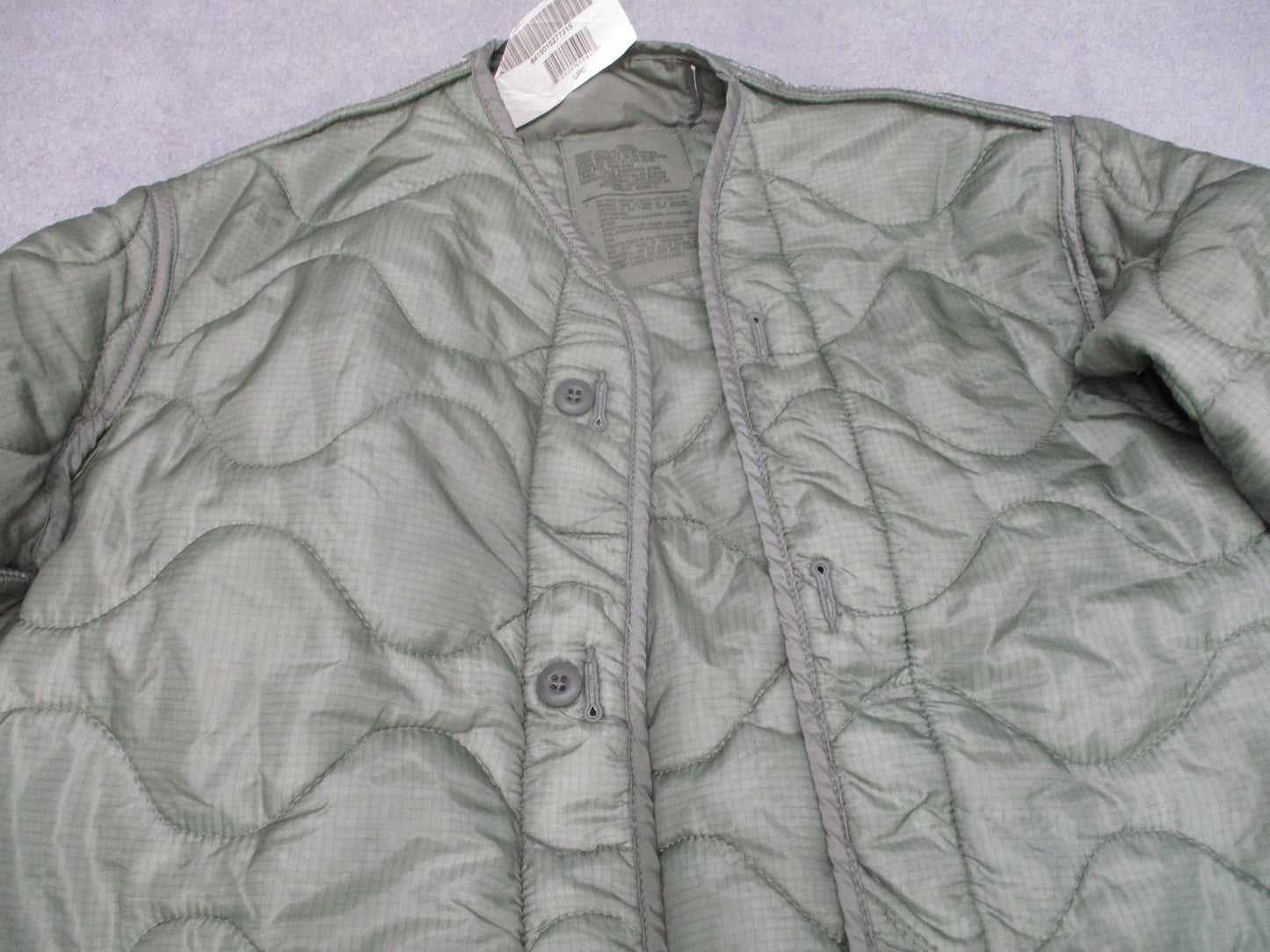 USGI M65 Field Jacket Liner Small Quilted Cold Weather 8415-01-527-7315