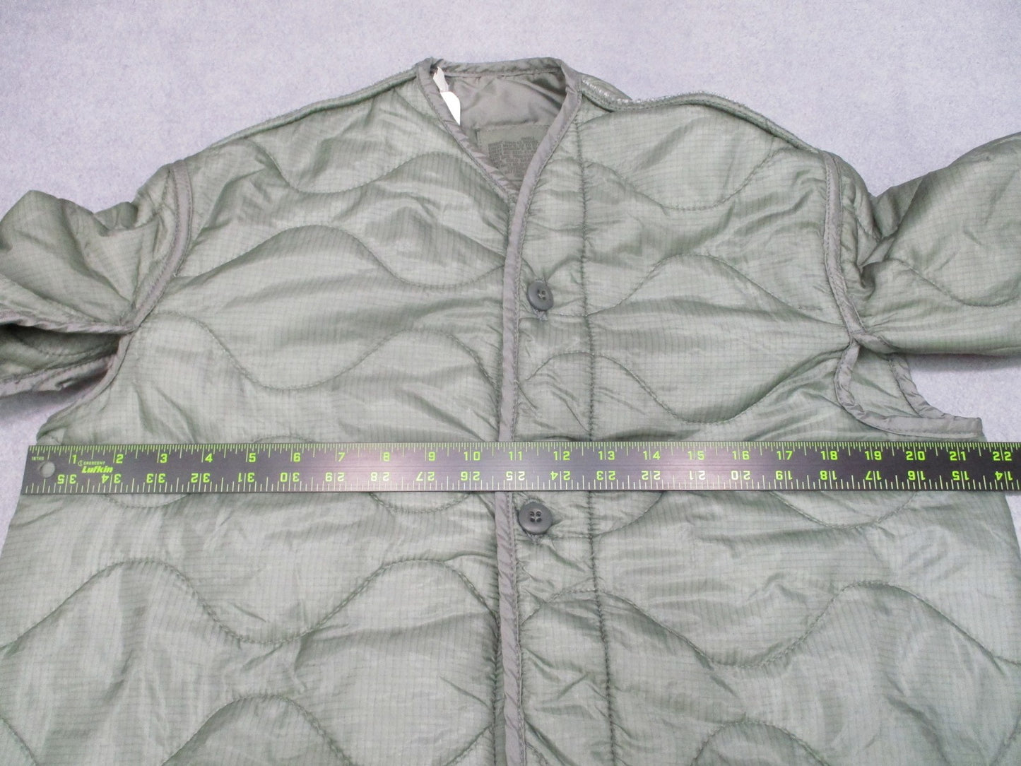 USGI M65 Field Jacket Liner Small Quilted Cold Weather 8415-01-527-7315