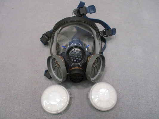 Parcil Safety PD-100 Full Face Respirator Mask with Filters - New Open Box