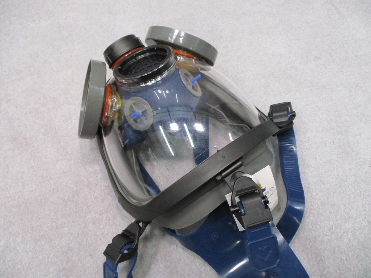 Parcil Safety PD-100 Full Face Respirator Mask with Filters - New Open Box