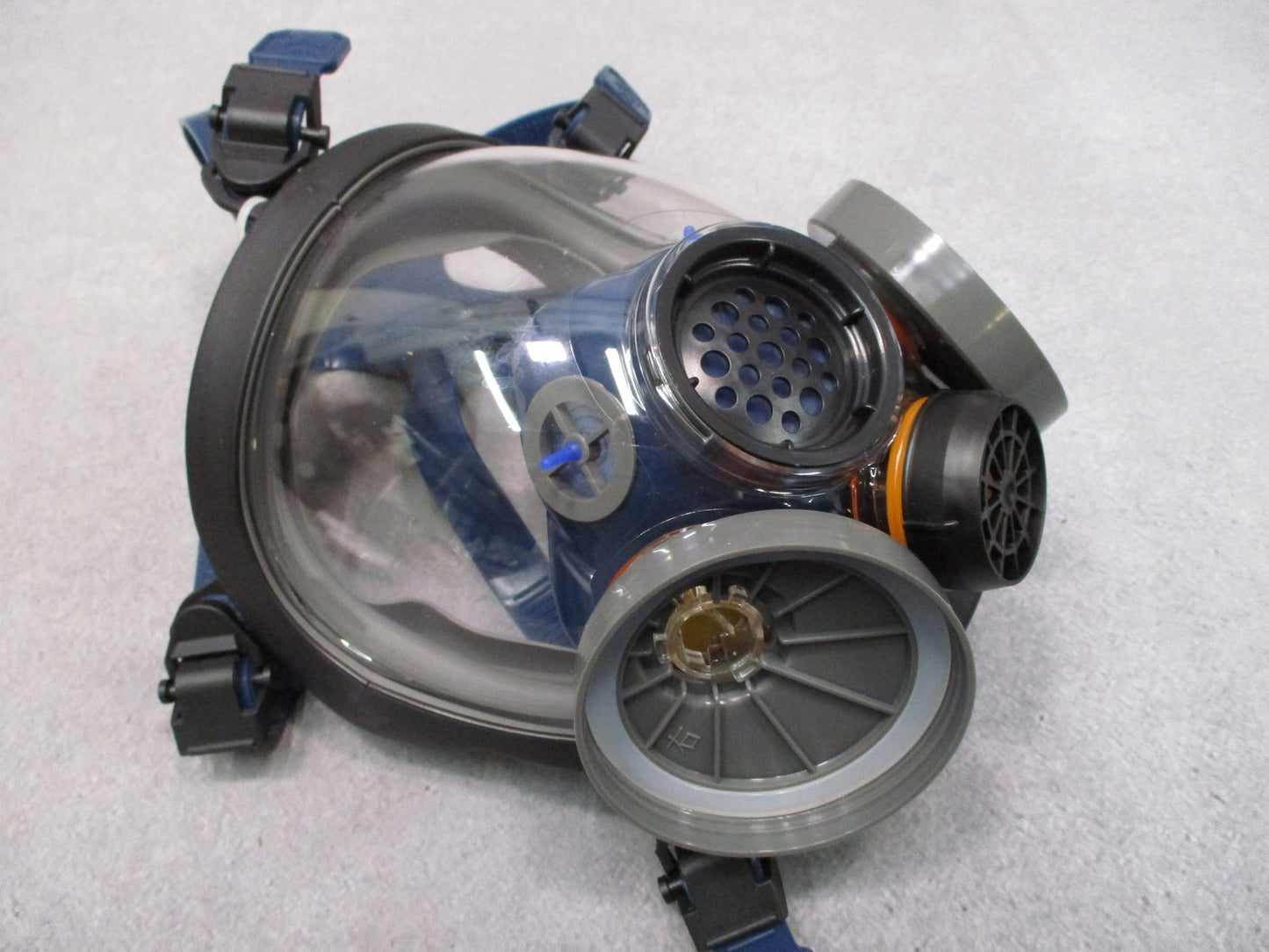 Parcil Safety PD-100 Full Face Respirator Mask with Filters - New Open Box